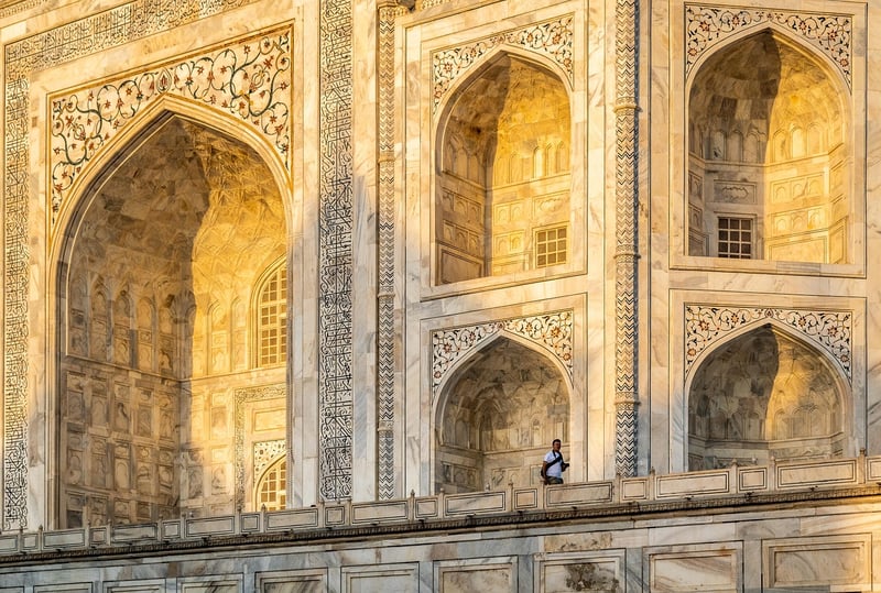 Taj Mahal in India